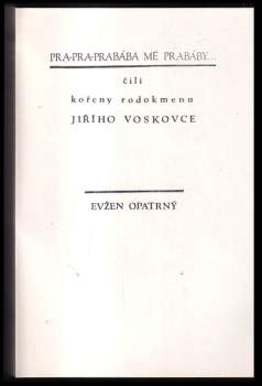A. J Liehm: Jiří Voskovec