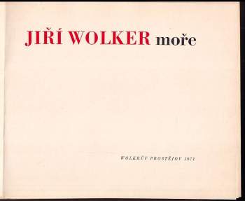 Jiří Wolker: Jiří Wolker