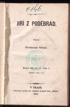 Ferdinand Schulz: Jiří z Poděbrad