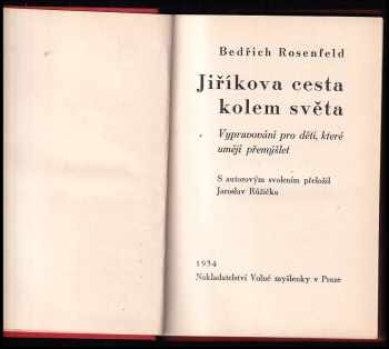 Friedrich Feld: Jiříkova cesta kolem světa