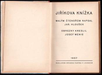 Jaroslav Hloušek: Jiříkova knížka