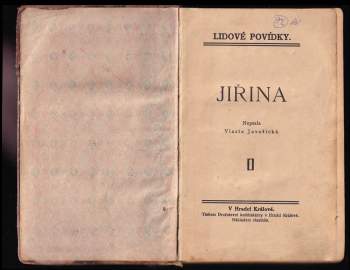Vlasta Javořická: Jiřina