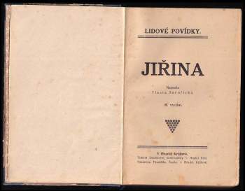 Vlasta Javořická: Jiřina