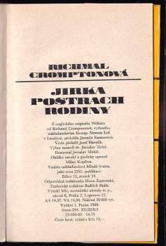 Richmal Crompton: Jirka postrach rodiny