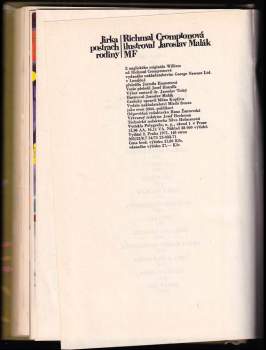 Richmal Crompton: Jirka, postrach rodiny