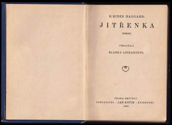 H. Rider Haggard: Jitřenka