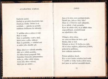 Jiří Wolker: Jitřní píseň