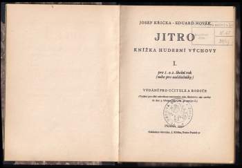 Josef Křička: Jitro