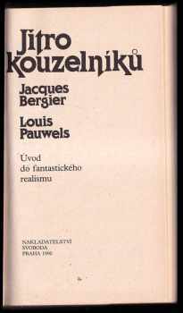 Jacques Bergier: Jitro kouzelníků