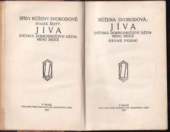 Růžena Svobodová: Jíva