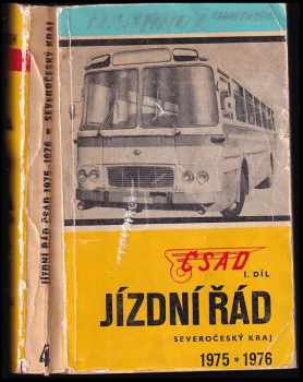 Jízdní řád autobusových linek ČSAD