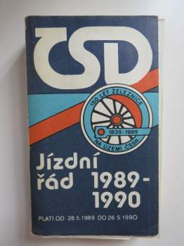 Jízdní řád ČSD