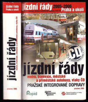 Jízdní řády 2005 - 2006 - Praha a okolí + CD