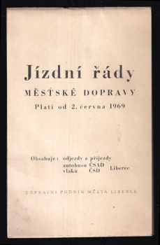 Jízdní řády městské dopravy