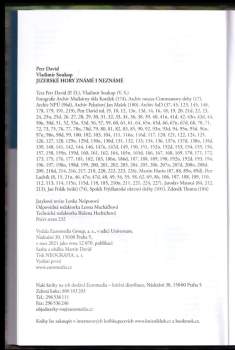 Petr David: Jizerské hory známé i neznámé