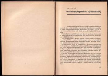 Miroslav Rumler: J.M. Keynes a soudobý kapitalismus