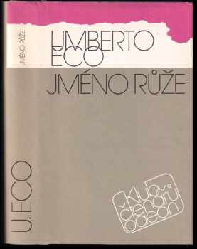 Jméno růže - Umberto Eco (1988, Odeon) - ID: 471336