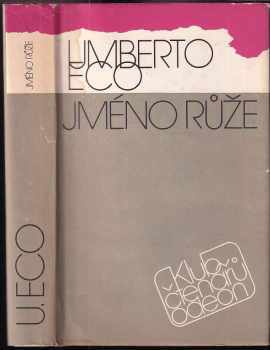 Jméno růže - Umberto Eco (1988, Odeon) - ID: 816951