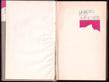 Umberto Eco: Jméno růže