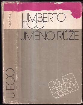 Jméno růže - Umberto Eco (1988, Odeon) - ID: 760498
