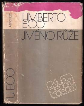 Jméno růže - Umberto Eco (1988, Odeon) - ID: 768846