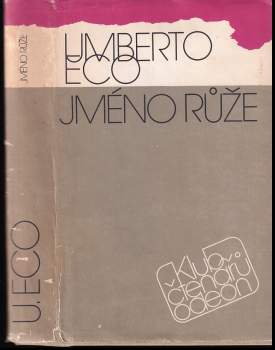 Jméno růže - Umberto Eco (1988, Odeon) - ID: 824640