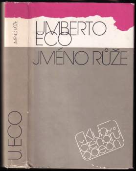 Jméno růže - Umberto Eco (1988, Odeon) - ID: 831570
