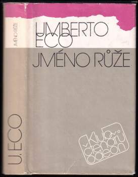 Jméno růže - Umberto Eco (1988, Odeon) - ID: 838418