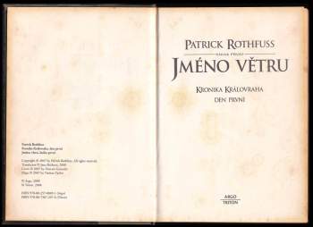 Patrick Rothfuss: Jméno větru