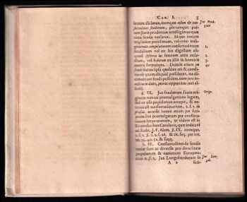 Johann Schilter: Jo. Schilteri Ad Ivs Fevdale Vtrvmqve Germanicvm Et Longobardicvm Introdvctio Sev Institvtiones Ex Genvinis Principiis suucinctè concinnatae, Et Ad Fori Fevdalis Hodierni usum directae