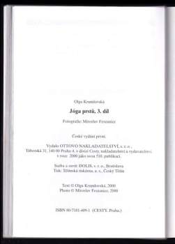 Olga Krumlovská: Jóga prstů