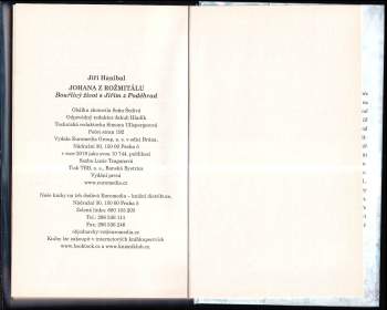 Jiří Hanibal: Johana z Rožmitálu