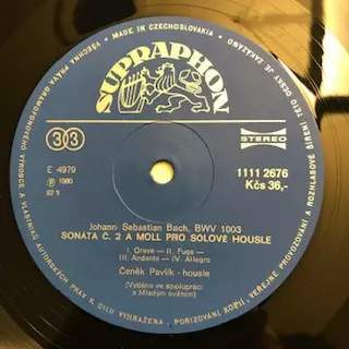 Ludwig van Beethoven: Johann Sebastian Bach Bwv1003 / Ludwig van Beethoven Op 30 C 3