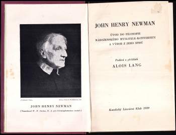 Alois Lang: John Henry Newman