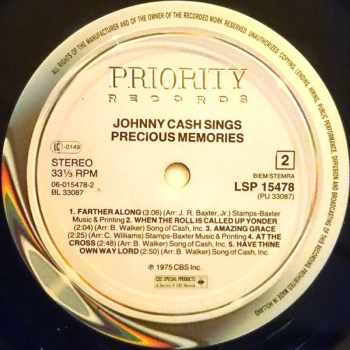 Johnny Cash Sings Precious Memories