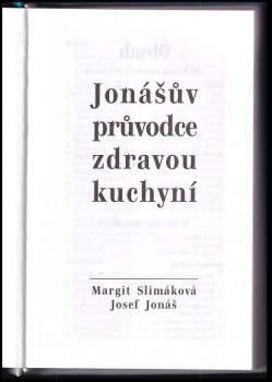 Josef Jonas: Jonášův průvodce zdravou kuchyní