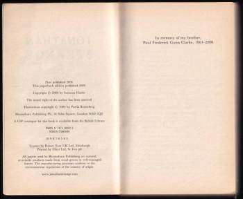 Susanna Clarke: Jonathan Strange & Mr Norrell