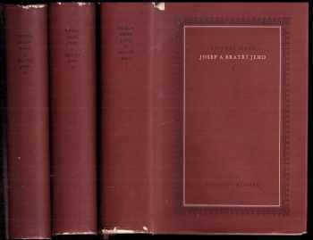 Josef a bratří jeho: Díl 1-3 (Příběhy Jákobovy ; Mladý Josef, Josef v Egyptě,  Josef živitel)