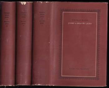 Thomas Mann: Josef a bratří jeho