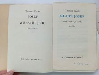Thomas Mann: Josef a bratři jeho - Mladý Josef