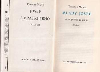 Thomas Mann: Josef a bratři jeho - Mladý Josef