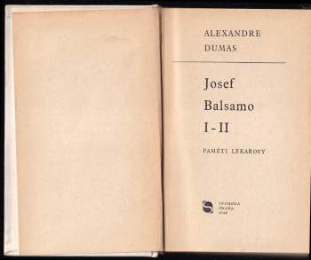 Alexandre Dumas: Josef Balsamo I.