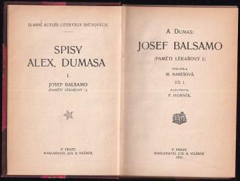 Alexandre Dumas: Josef Balsamo