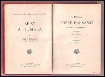 Alexandre Dumas: Josef Balsamo