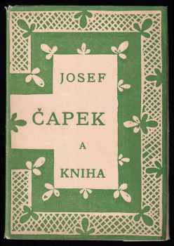 Josef Čapek a kniha