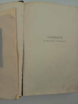 Karel Tůma: Josef Garibaldi, bohatýr svobody