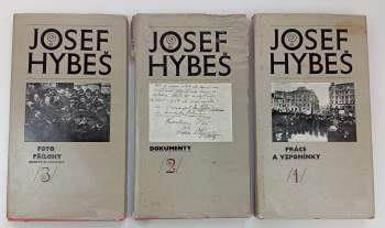 Josef Hybeš ; Dokumenty ; Foto/přílohy. Dobové dokumenty