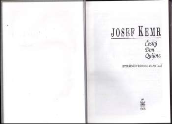 Josef Kemr : český Don Quijote