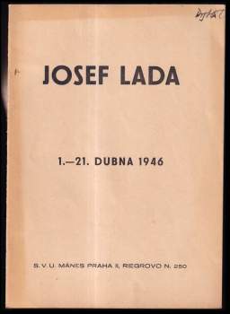 Josef Lada: Josef Lada