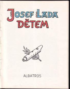 Josef Lada: Josef Lada dětem